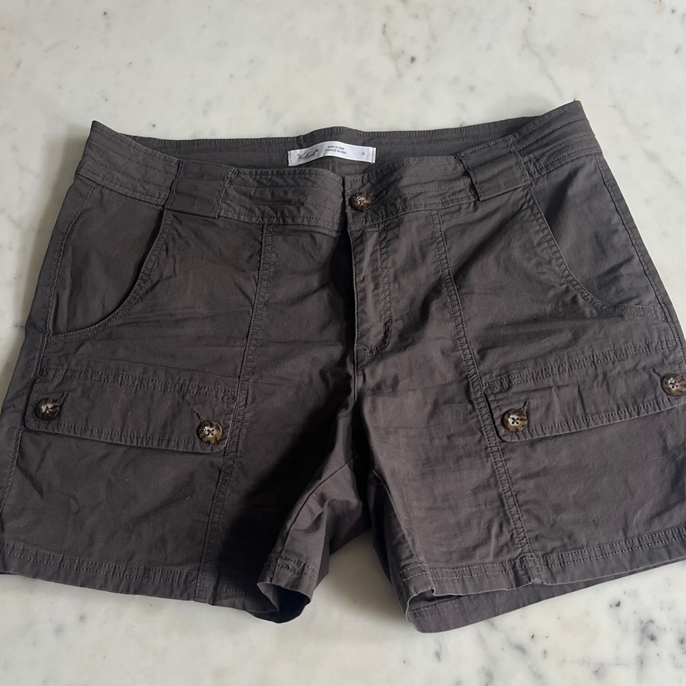 Woolrich Dark Brown Cargo Shorts